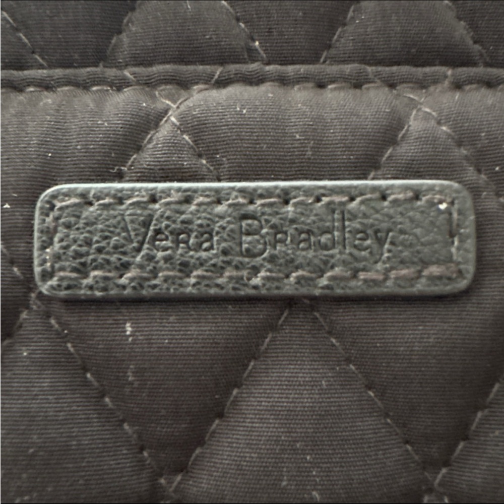 Vera Bradley Black Quilted Makeup Bag - Picture 5 of 5